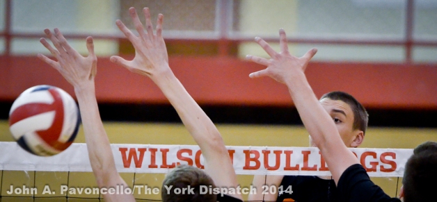 Central York vs Central Bucks West in PIAA Class AAA semi-final volleybal